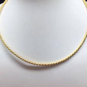 Kiềng cổ vàng 15K 05