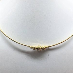 Kiềng cổ vàng 15K 06