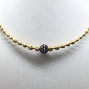 Kiềng cổ vàng 15K 08