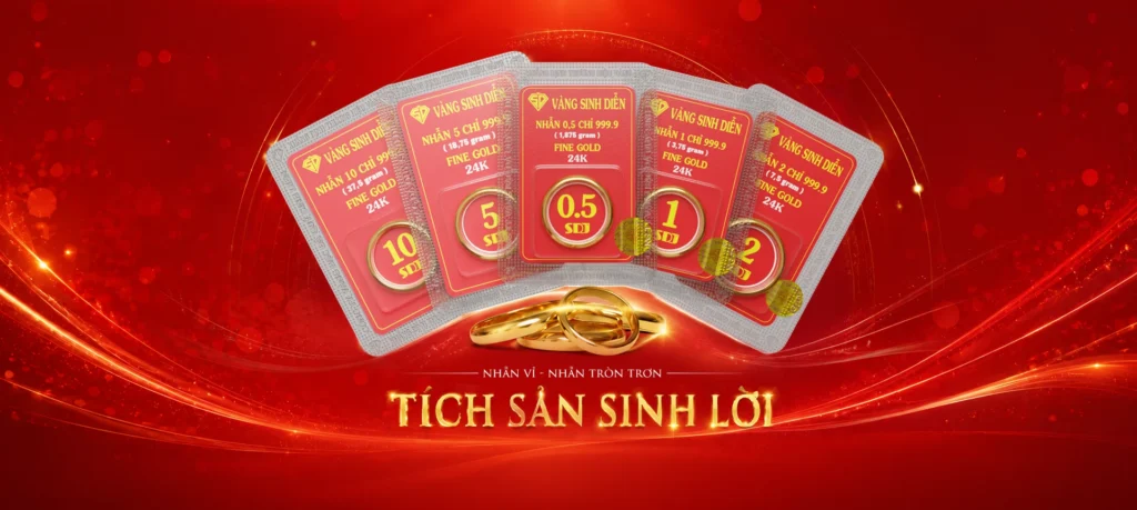 banner vàng sinh diễn